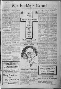 The Rockdale record, 1929 December 20