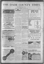 The Dade County times, 1908 October 2