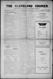 Cleveland courier, 1922 January 20