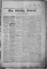 The Weekly journal, 1890 March 13