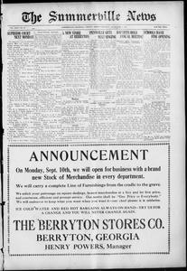 The Summerville news, 1923 September 6