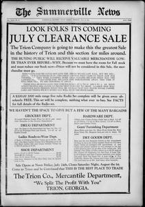 The Summerville news, 1925 July 23