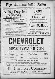 The Summerville news, 1925 August 6