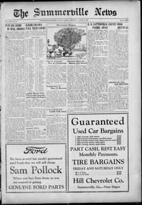 The Summerville news, 1925 August 13