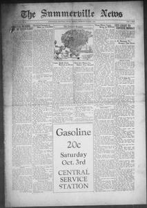 The Summerville news, 1925 October 1