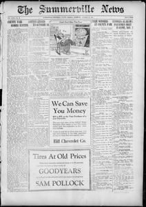 The Summerville news, 1925 October 29