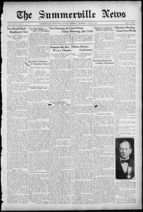 The Summerville news, 1927 July 21