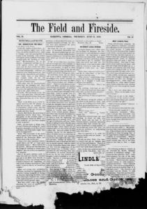 The field and fireside, 1879 June 12