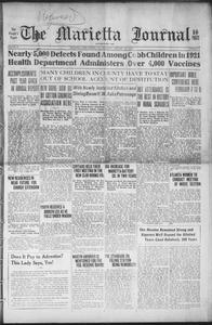 The Marietta journal, 1922 January 26