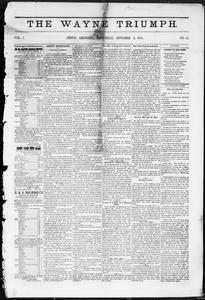 The Wayne triumph, 1875 October 2