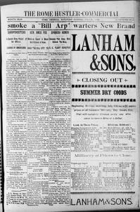 The Rome hustler-commercial, 1898 July 9