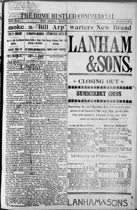 The Rome hustler-commercial, 1898 July 18
