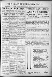 The Rome hustler-commercial, 1898 October 3