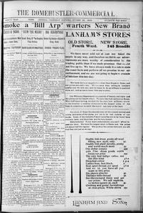 The Rome hustler-commercial, 1898 October 20