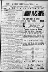 The Rome hustler-commercial, 1898 October 24