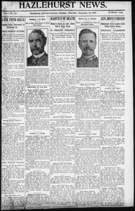 Hazlehurst news, 1909 December 16