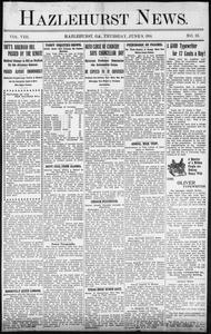 Hazlehurst news, 1910 June 9
