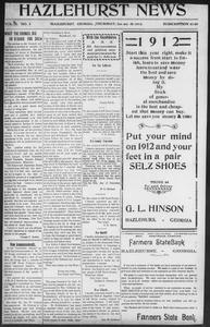 Hazlehurst news, 1912 January 18