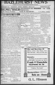 Hazlehurst news, 1914 March 12