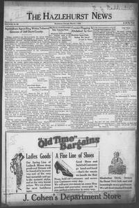 Hazlehurst news, 1923 March 1
