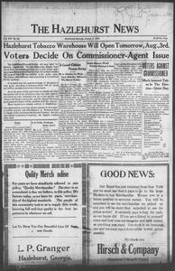 Hazlehurst news, 1923 August 2