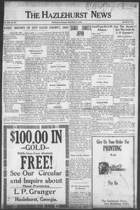 Hazlehurst news, 1923 September 6