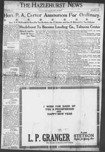 Hazlehurst news, 1923 December 28