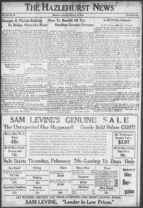Hazlehurst news, 1924 February 14