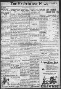 Hazlehurst news, 1925 January 8