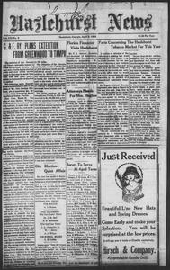 Hazlehurst news, 1925 April 9