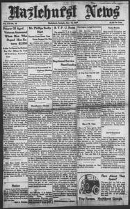 Hazlehurst news, 1925 June 18