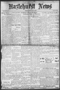 Hazlehurst news, 1928 May 24