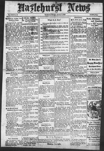 Hazlehurst news, 1929 January 3