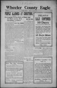 Wheeler county eagle, 1913 August 15