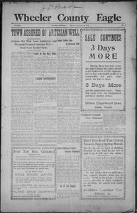 Wheeler county eagle, 1913 August 22