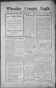 Wheeler county eagle, 1913 September 12