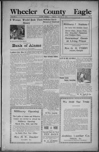 Wheeler county eagle, 1914 March 13