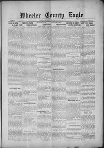Wheeler county eagle, 1931 October 30
