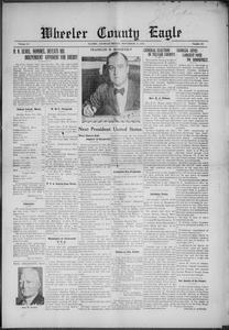Wheeler county eagle, 1932 November 11
