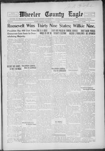 Wheeler county eagle, 1940 November 8