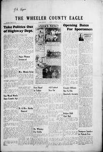 Wheeler county eagle, 1947 October 31
