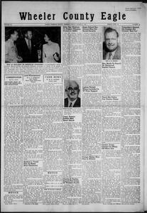 Wheeler county eagle, 1957 August 2