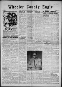 Wheeler county eagle, 1958 January 17