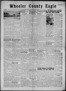 Wheeler county eagle, 1958 June 6