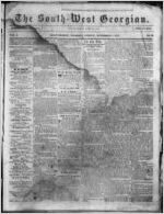 The South-west Georgian, 1851 November 7