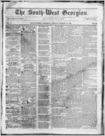 The South-west Georgian, 1852 March 19