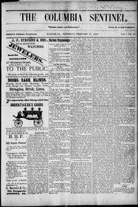 The Columbia sentinel, 1887 February 17