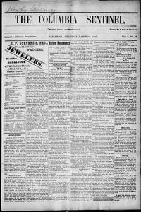 The Columbia sentinel, 1887 March 10