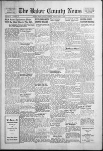 The Baker County news, 1940 March 1