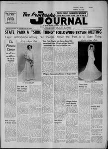 The Pembroke journal and Bryan Countian, 1968 August 8